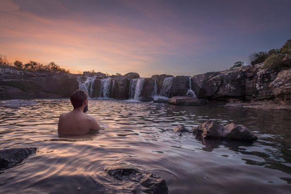 cascata localizada no uruguai